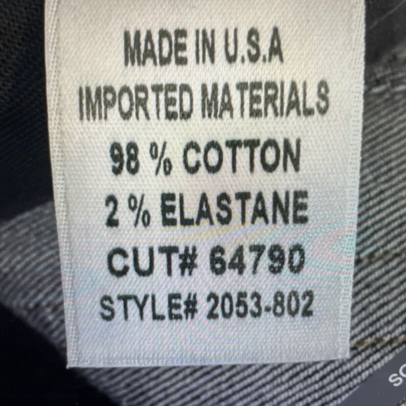 Citizens Of Humanity Ayla Baggy Cuffed Crop Stretch Bandit Size 24 Nwt - Picture 9 of 10